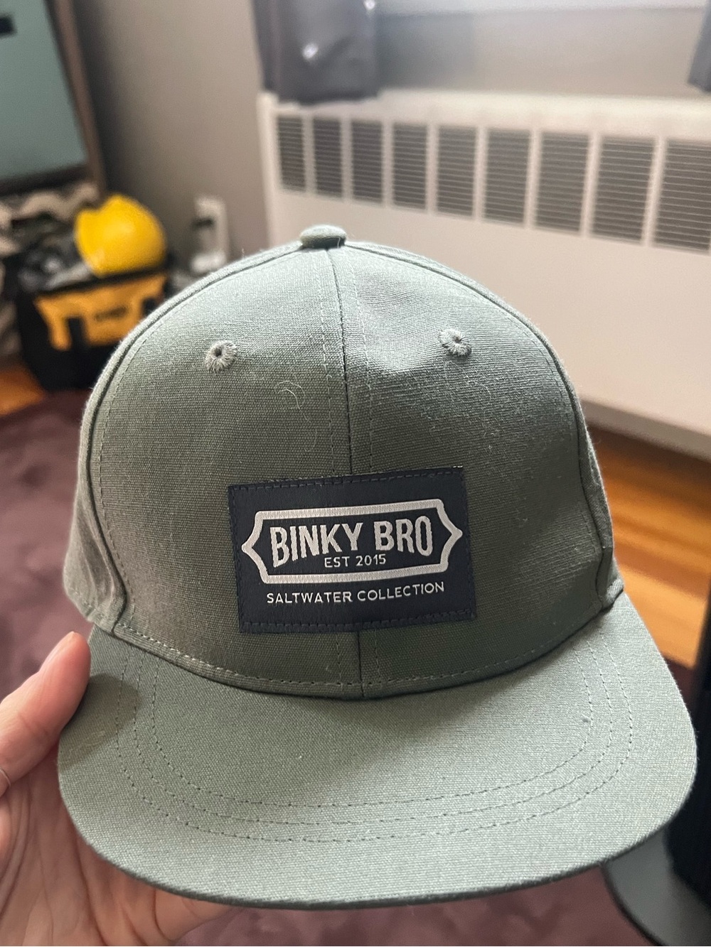Binky Bro Kids Olive Green Snapback Hat